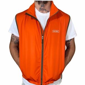 Vintage Ralph Lauren Polo Sport Orange Vest Large